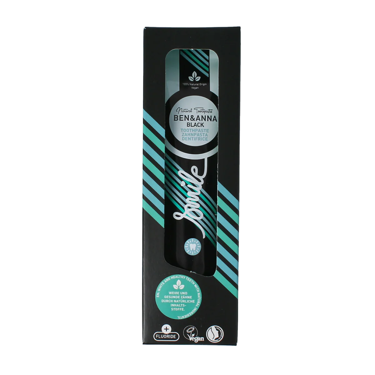 Ben & Anna Toothpaste smile black 75.00 Milliliter