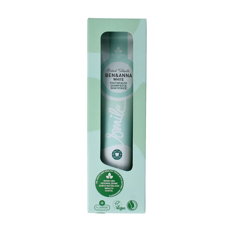 Ben & Anna Toothpaste smile white 75 Milliliter
