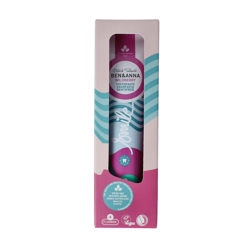 Ben & Anna Toothpaste smile wildberry 75 Milliliter