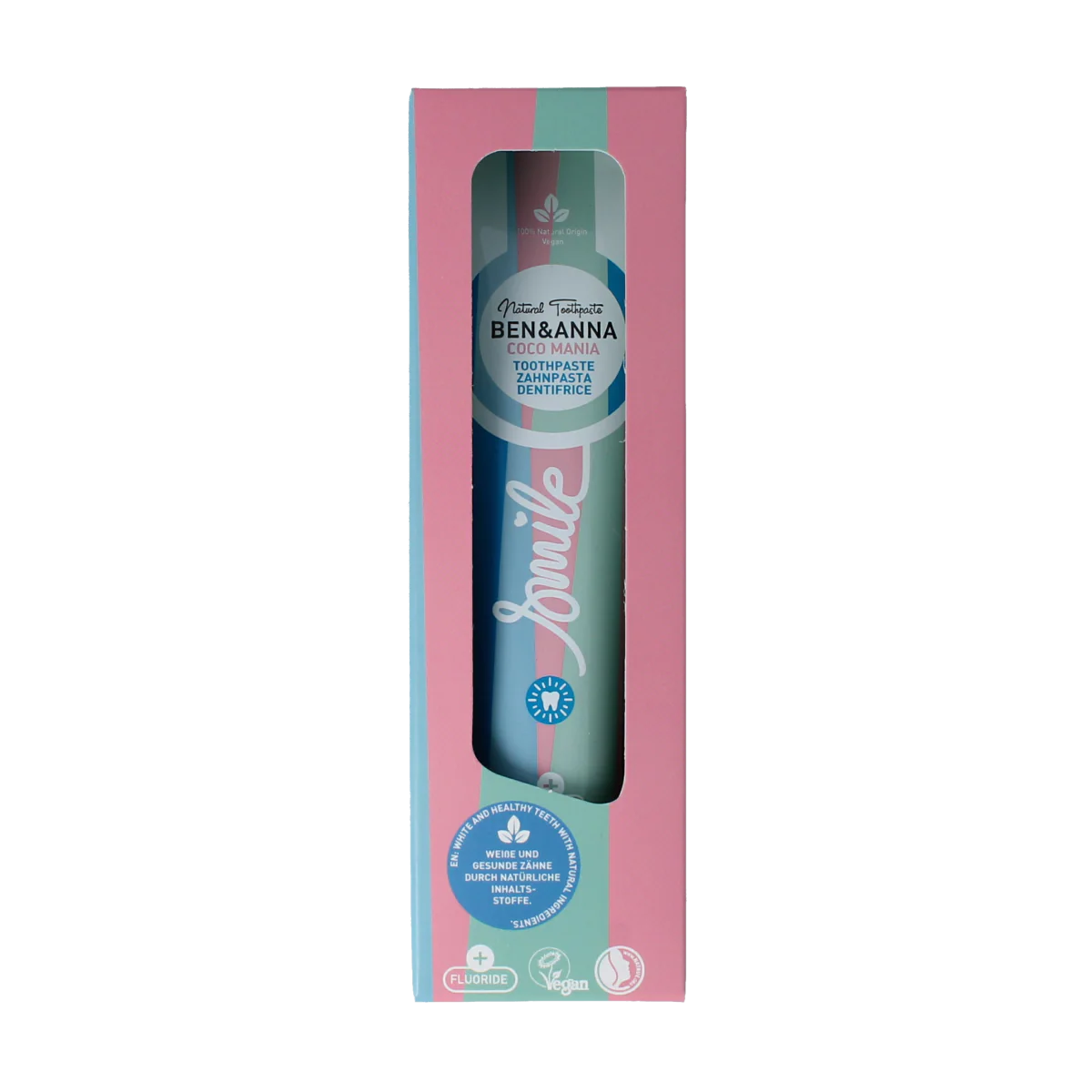 Ben & Anna Toothpaste smile coco mania 75.00 Milliliter
