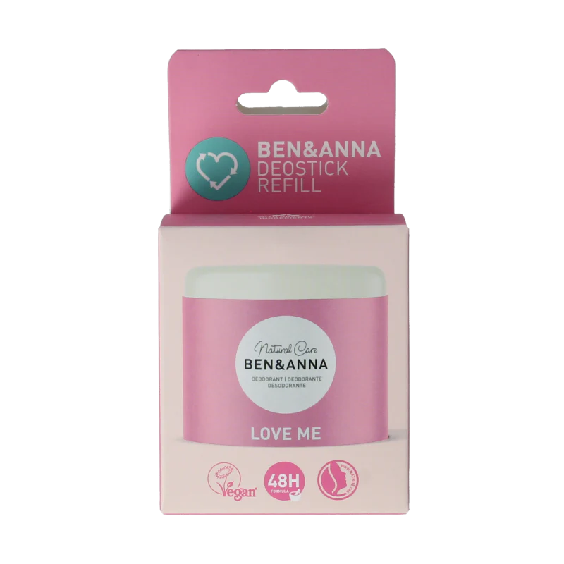 Ben & Anna Deostick love me navulling 40 Gram