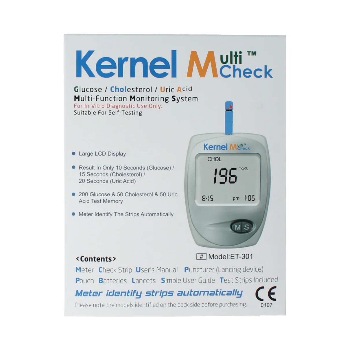 Testjezelf Multicheck 3uz meter 1.00 Stuks
