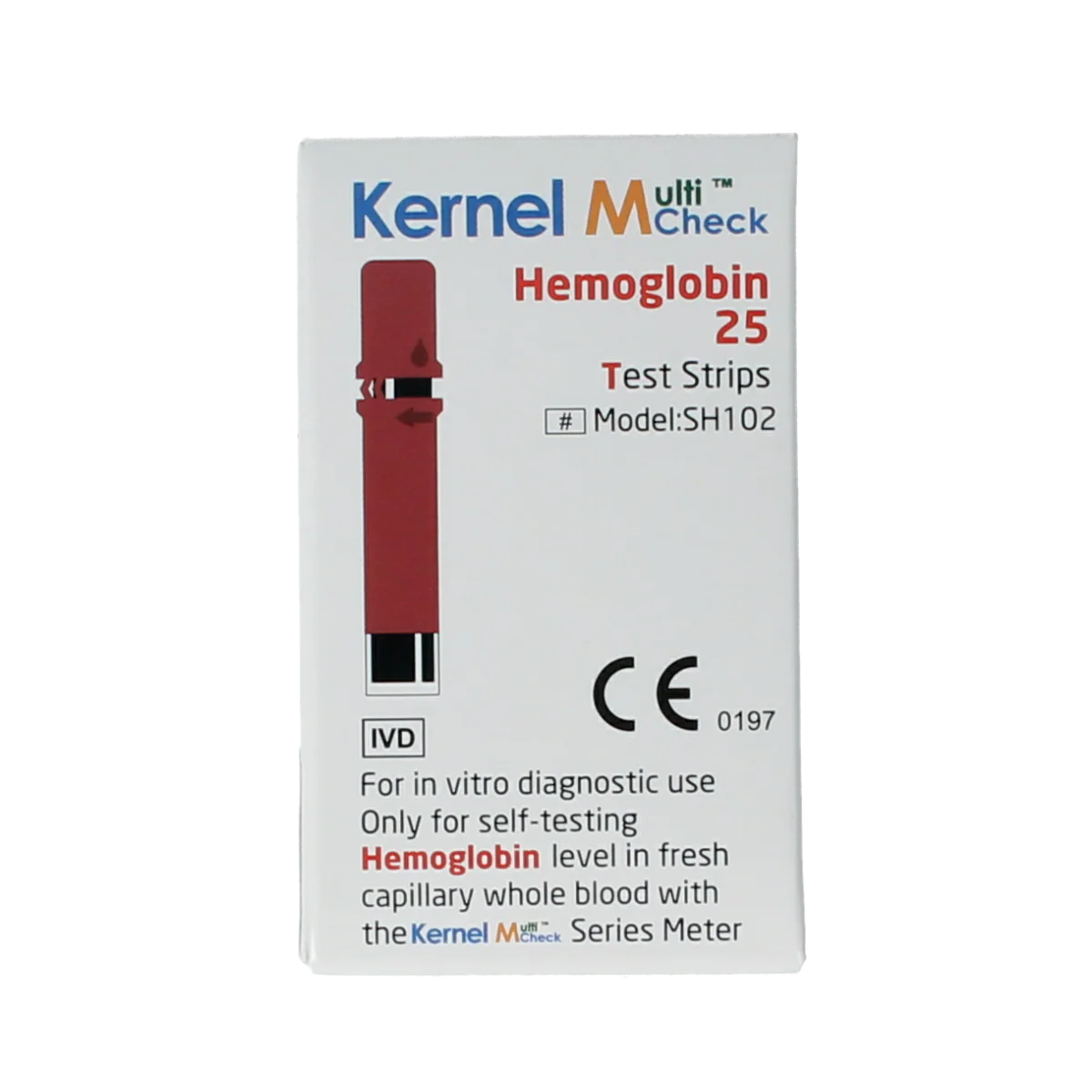 Testjezelf Multicheck hemoglobine teststrips 25 Stuks