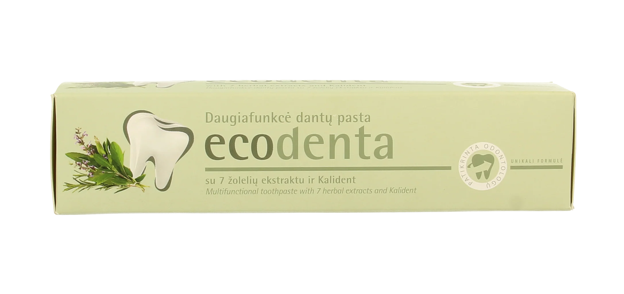 Ecodenta Tandpasta multifunctioneel 7 kruiden 100.00 Milliliter