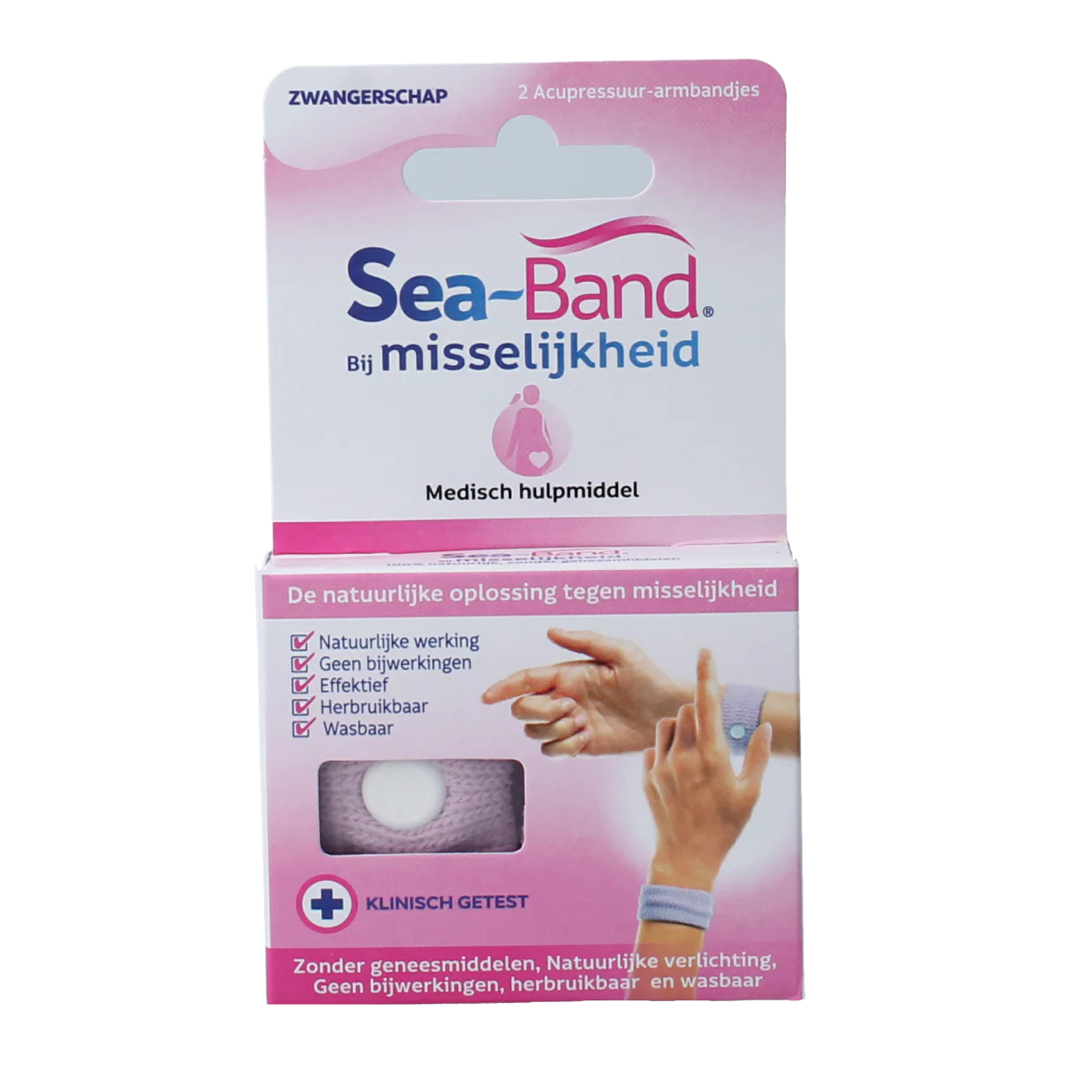 Sea Band Polsband mama lila 1.00 Paar