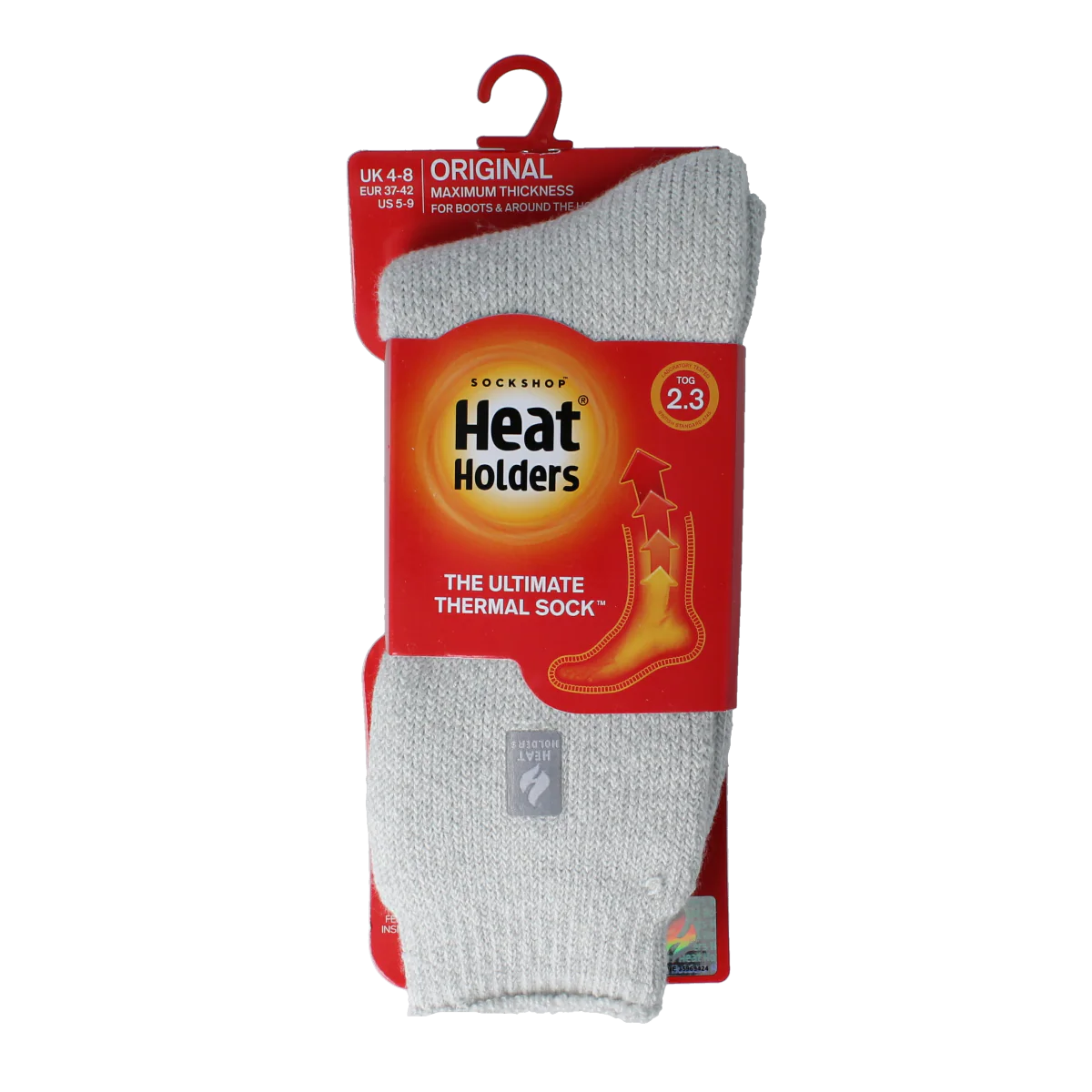 Heat Holders Original socks 37-42 silver/grey 1.00 Paar