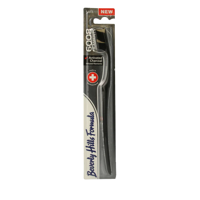 Beverly Hills 6008 Charcoal toothbrush 1 Stuks