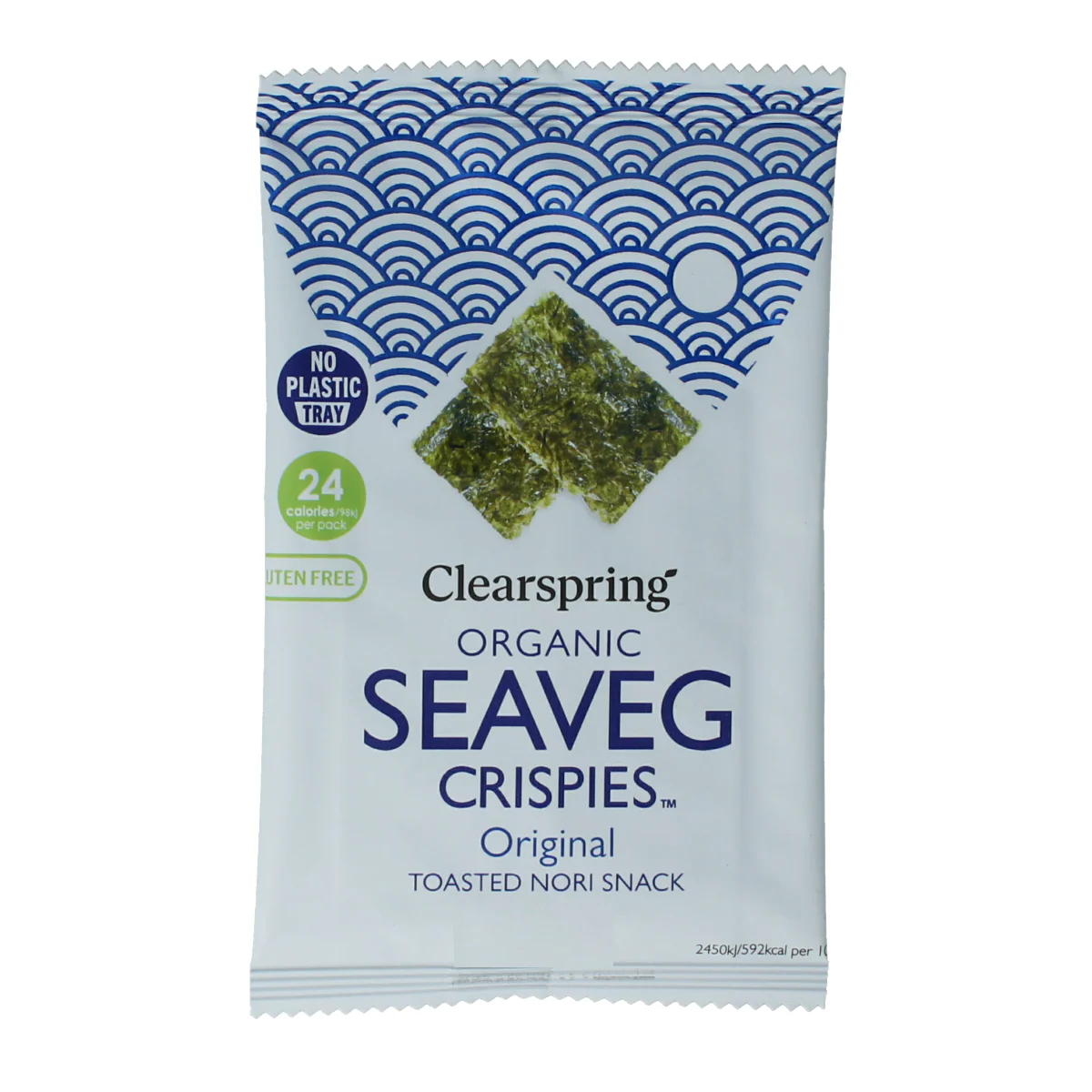 Clearspring Seaveg – crispies original bio 4.00 Gram