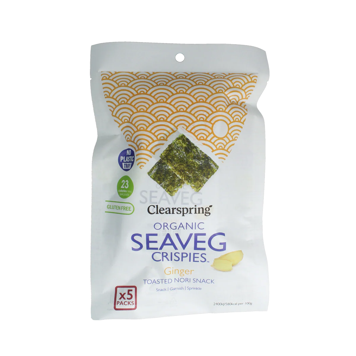 Clearspring Seaveg – crispies ginger multipack bio 20.00 Gram