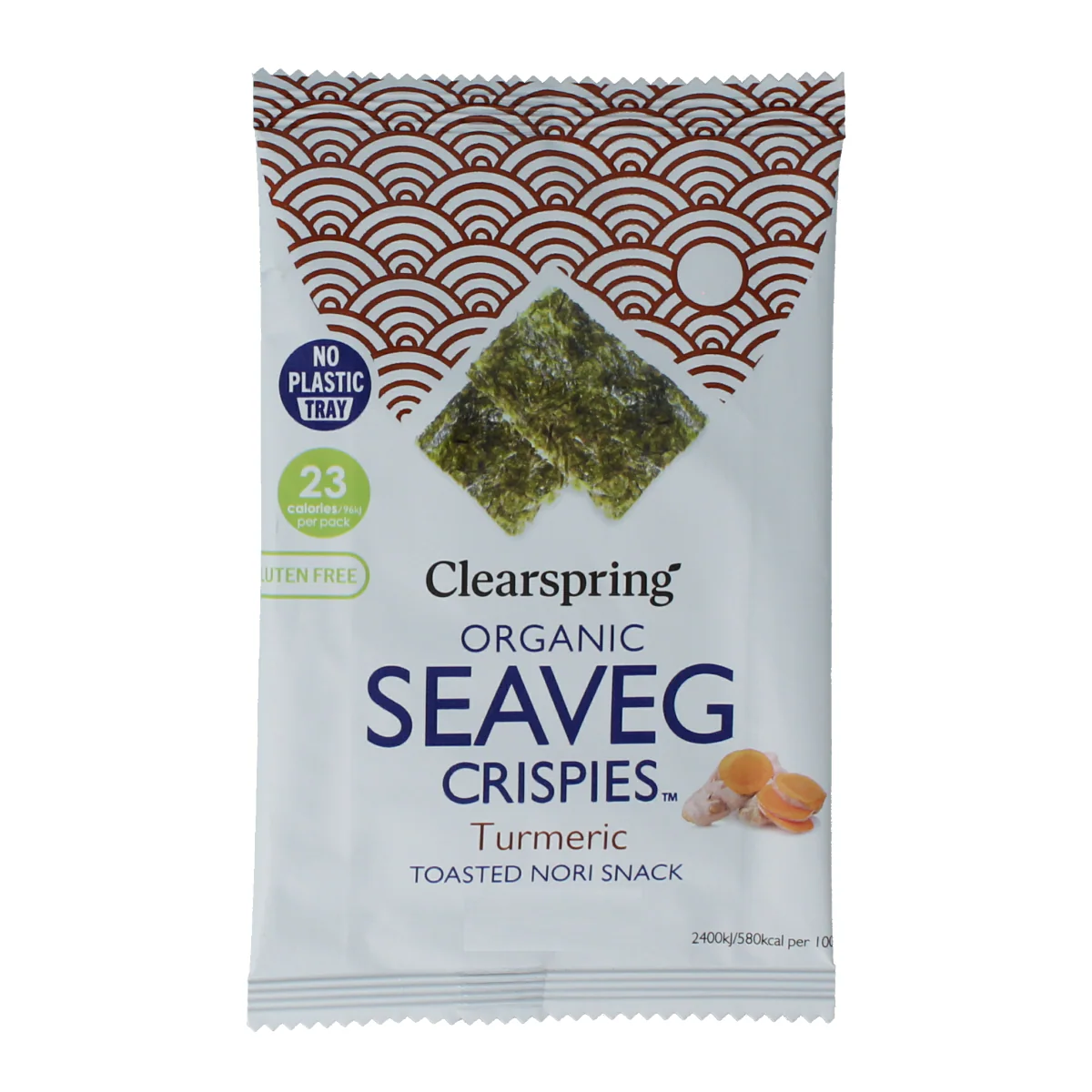 Clearspring Seaveg – Crispies turmeric bio 4.00 Gram