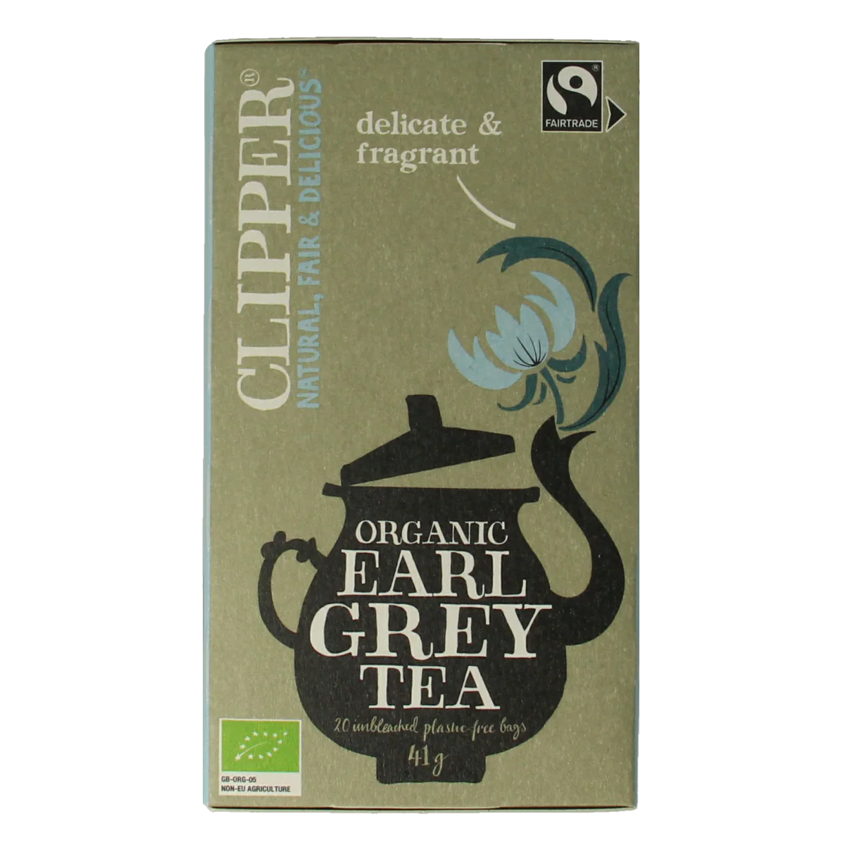 Clipper Earl grey tea bio 20.00 Zakjes