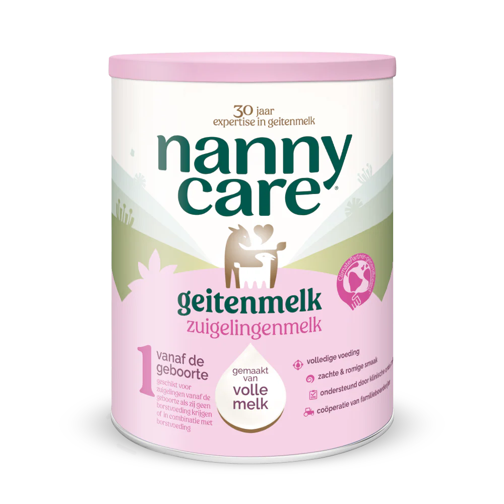 Nannycare Zuigelingenmelk geitenmelk 1 800.00 Gram