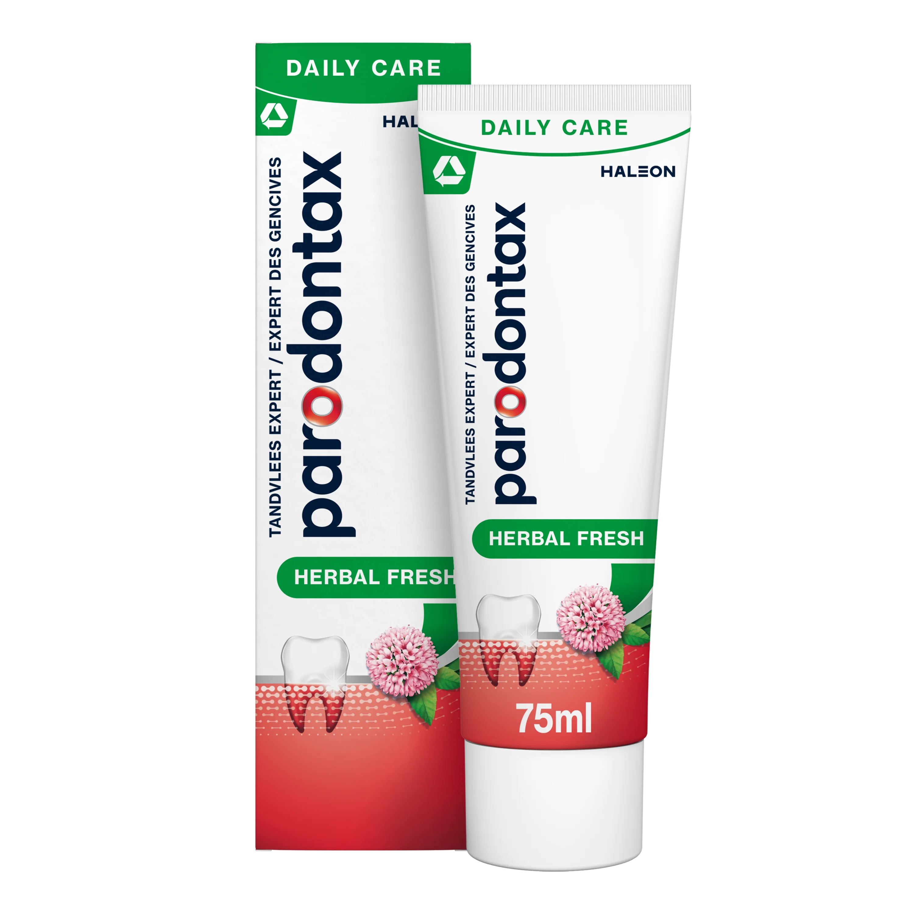 Parodontax Tandpasta herbal fresh 75.00 Milliliter