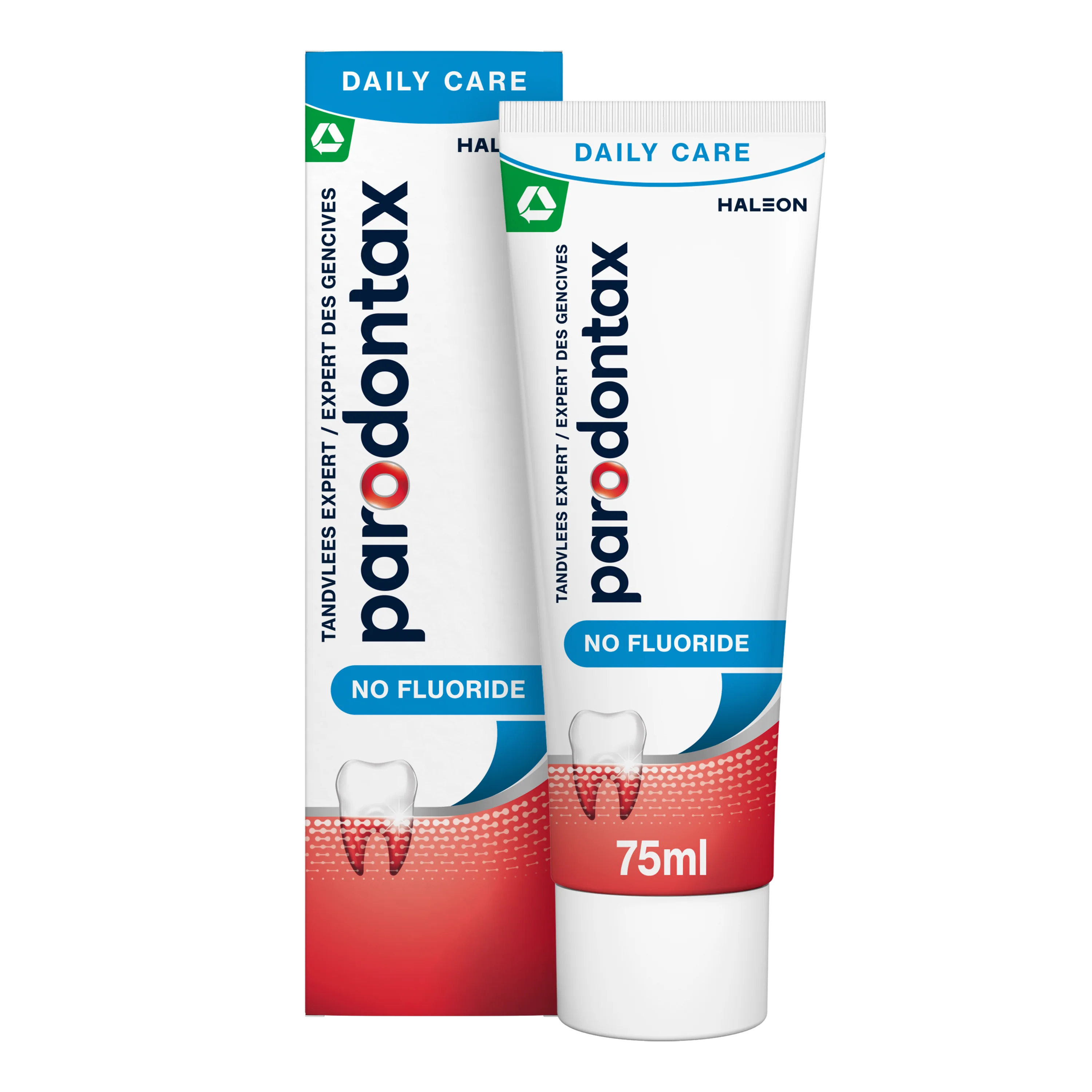 Parodontax Tandpasta fluoride vrij 75.00 Milliliter