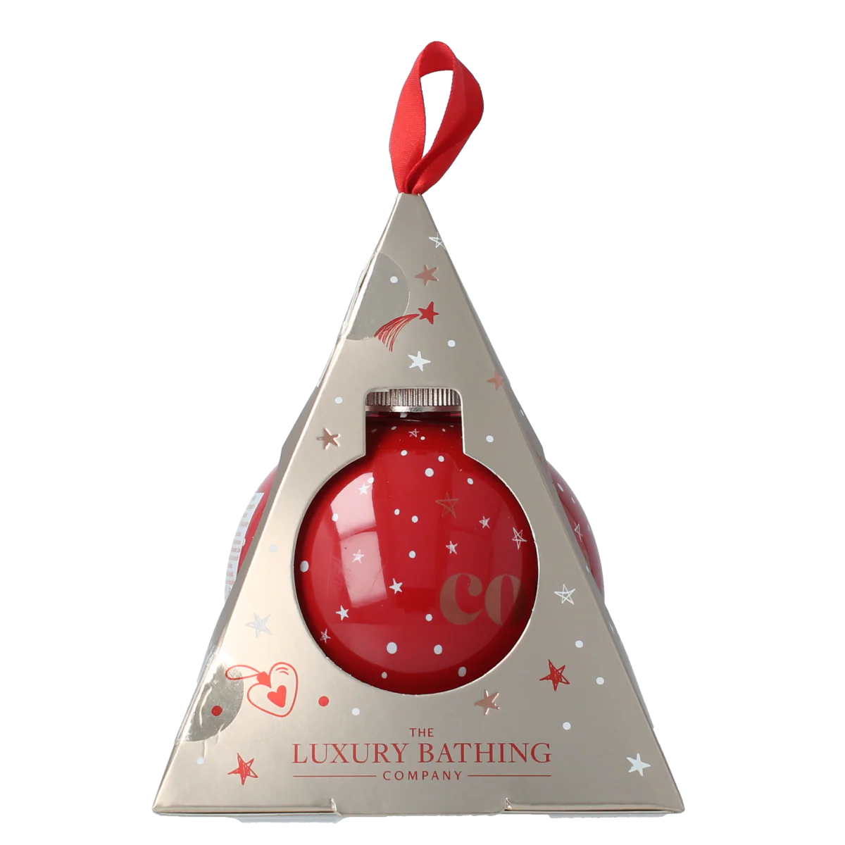 The Luxury Bathing Co Comfort & joy bath soak bauble 250 Milliliter