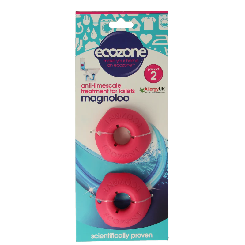 EcoZone Toiletontkalker magnoloo 2 Stuks