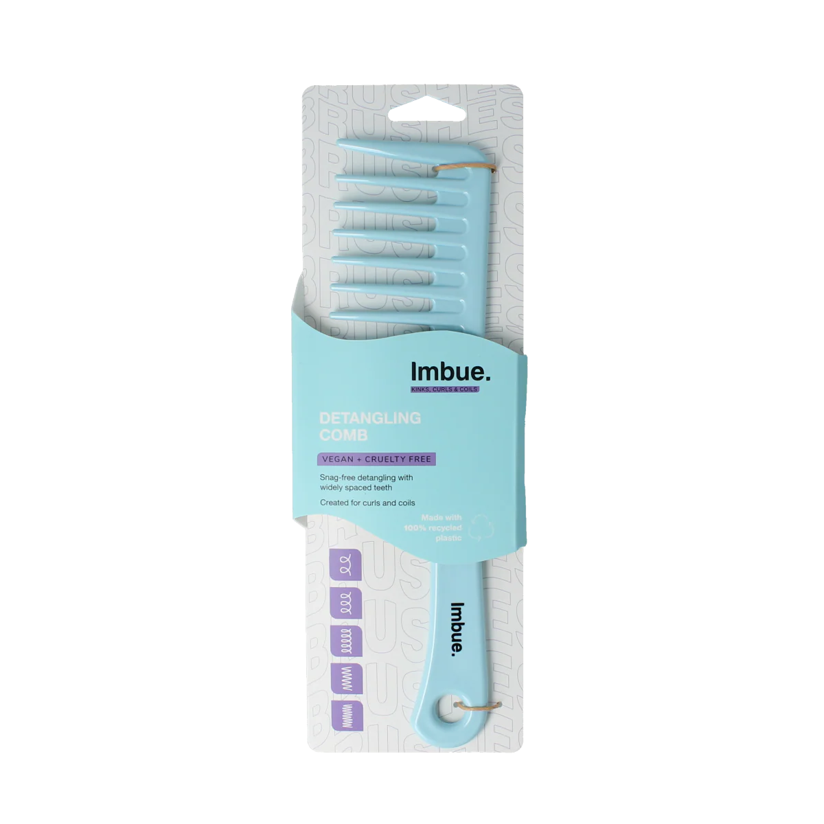 Imbue Detangling comb 1.00 Stuks