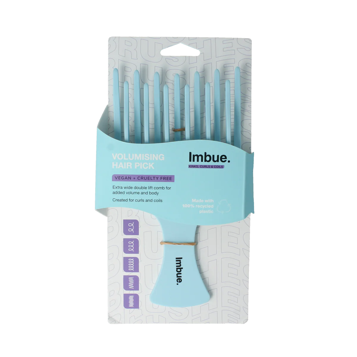 Imbue Volumising hair pick 1.00 Stuks