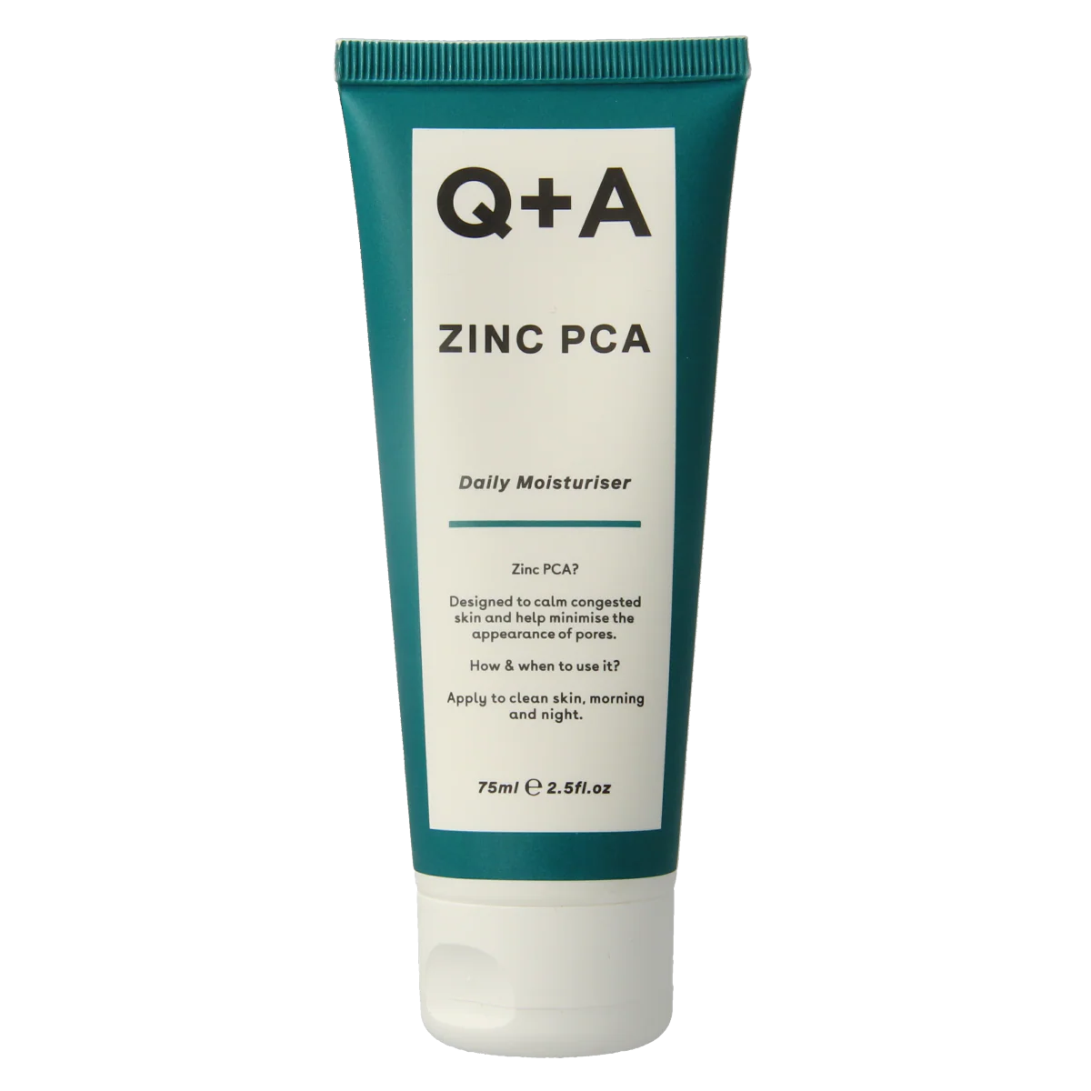 Q+A Zinc PCA daily moisturiser 75.00 Milliliter
