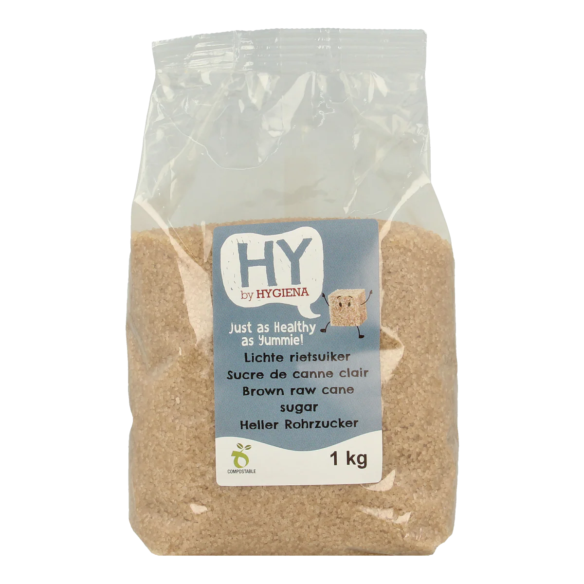 Hygiena Lichte rietsuiker 1.00 Kilogram