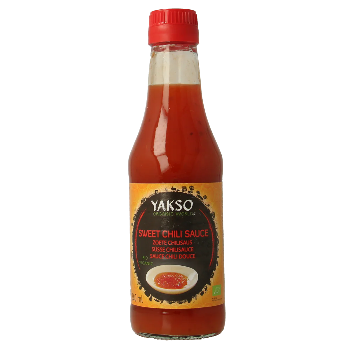 Yakso Chilisaus zoet bio 240.00 Milliliter