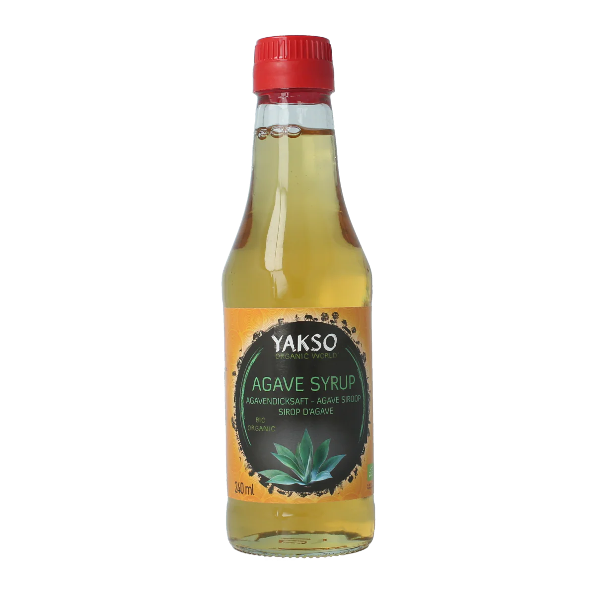 Yakso Agave siroop bio 240.00 Milliliter