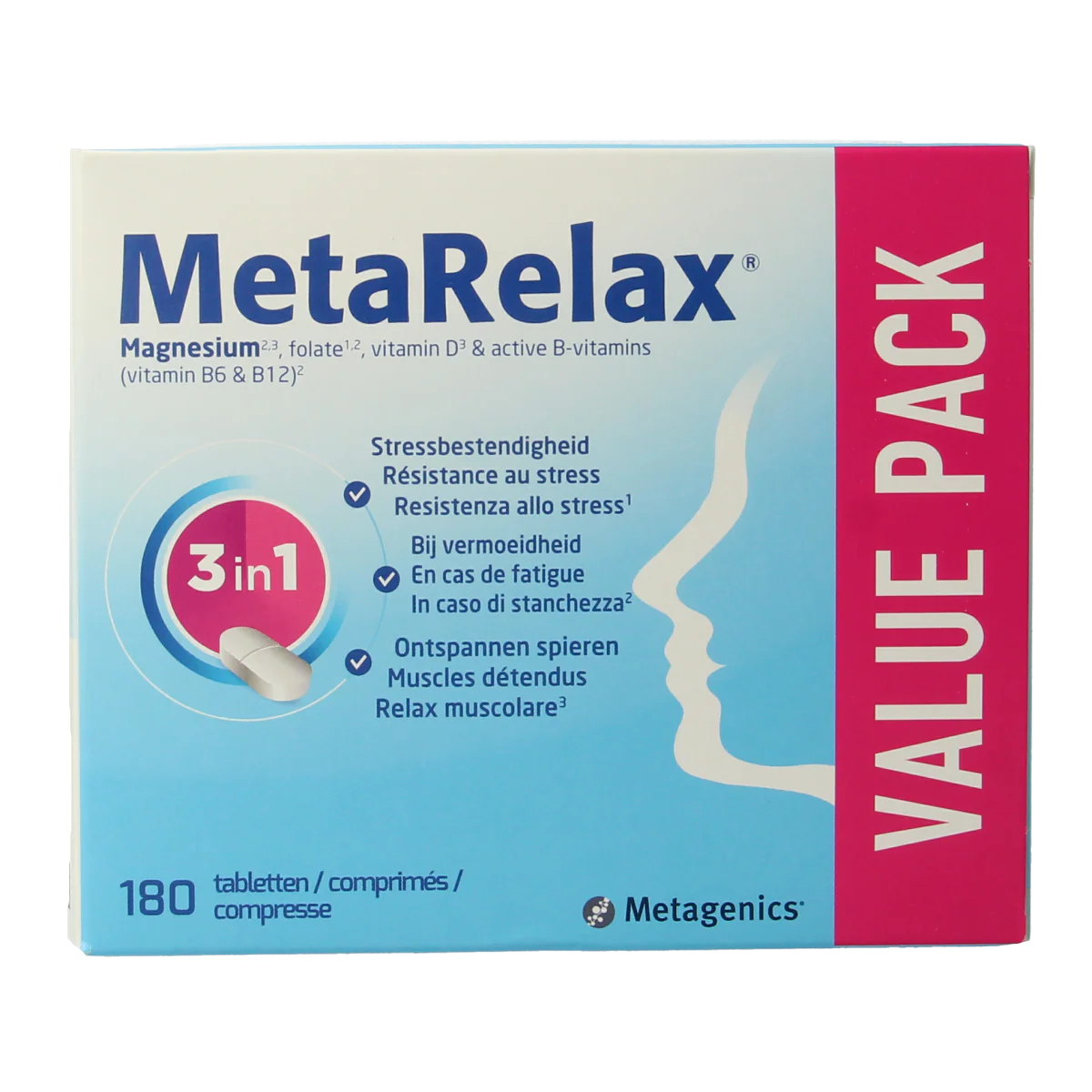 Metagenics Metarelax 180.00 Tabletten
