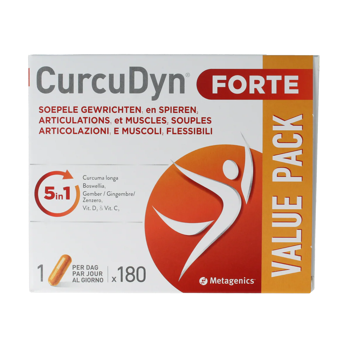 Metagenics Curcudyn forte 180.00 Capsules