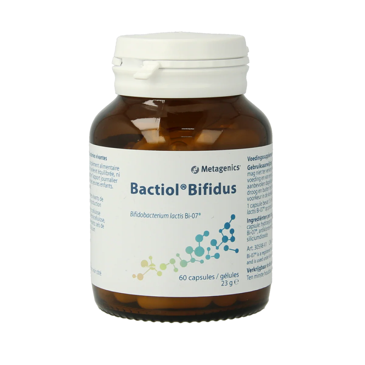 Metagenics Bactiol bifidus blister 60.00 Capsules