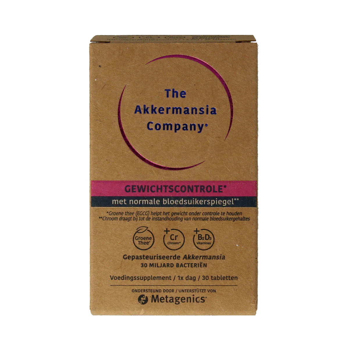 Akkermansia Akkermansia gewichtscontrole V2 NFD 30.00 Tabletten