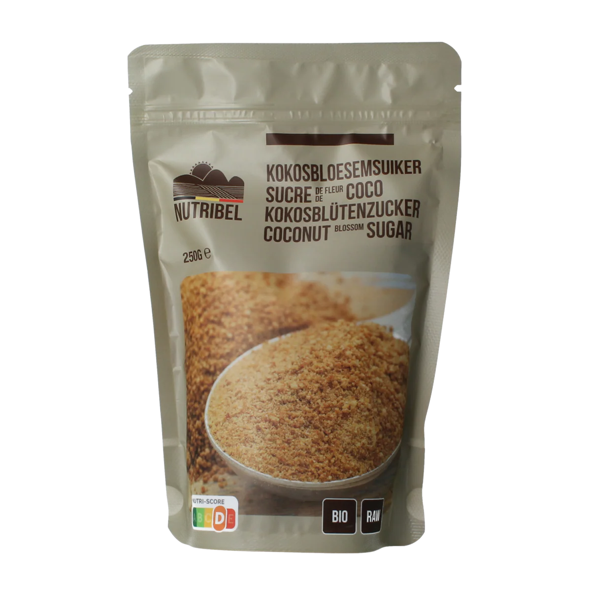 Nutribel Kokosbloesemsuiker raw bio 250.00 Gram