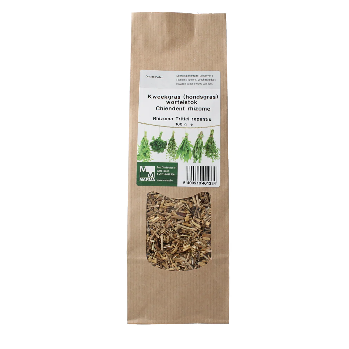 Marma Kweekgras hondsgras wortelstok 100.00 Gram
