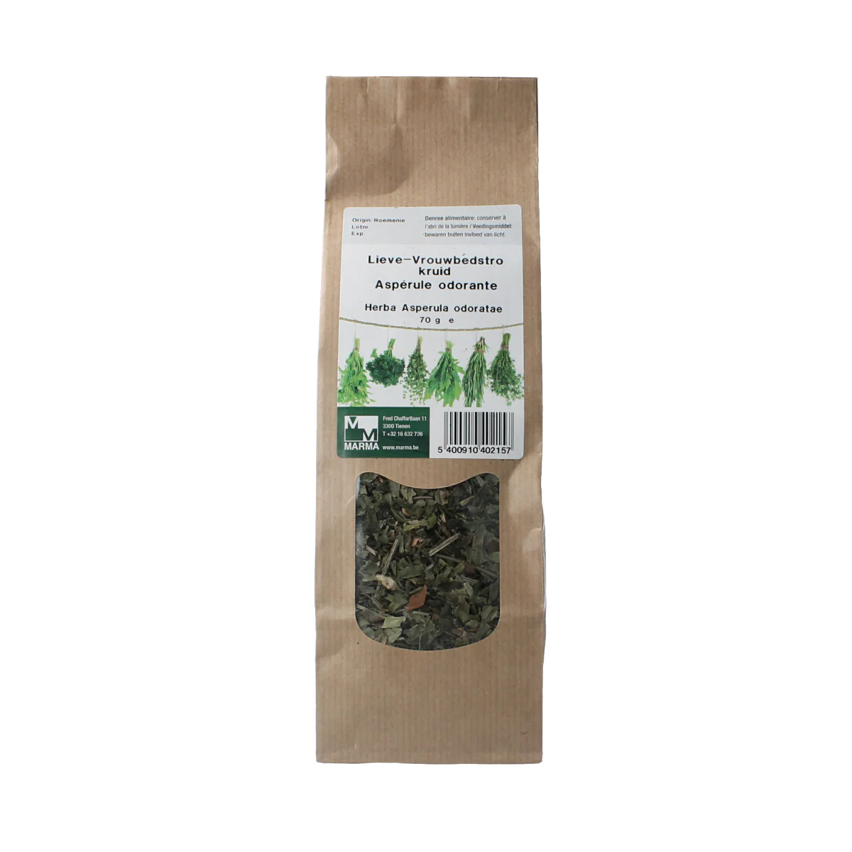 Marma Lieve-vrouwenbedstro kruid 70.00 Gram