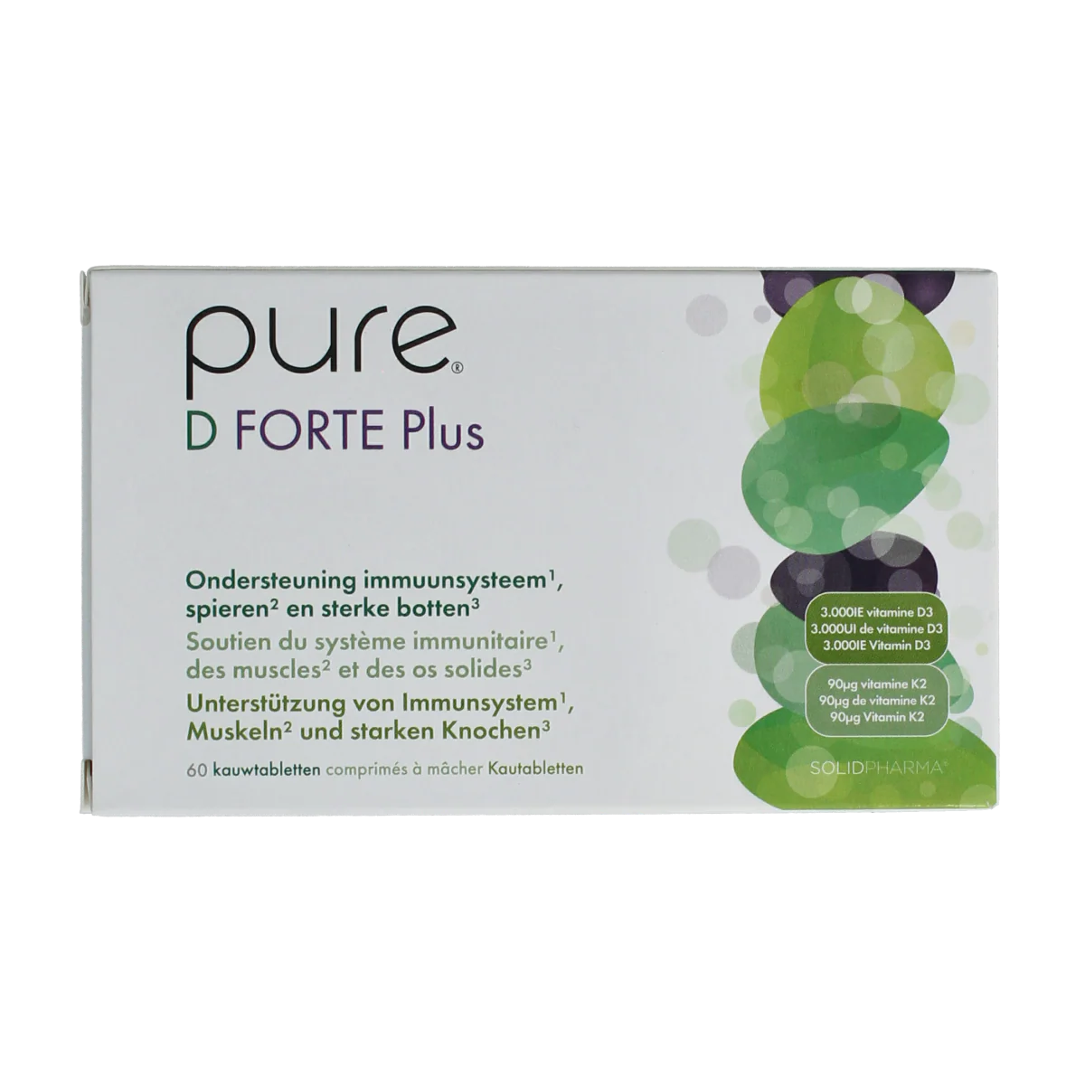 Pure D-forte plus 60.00 Tabletten