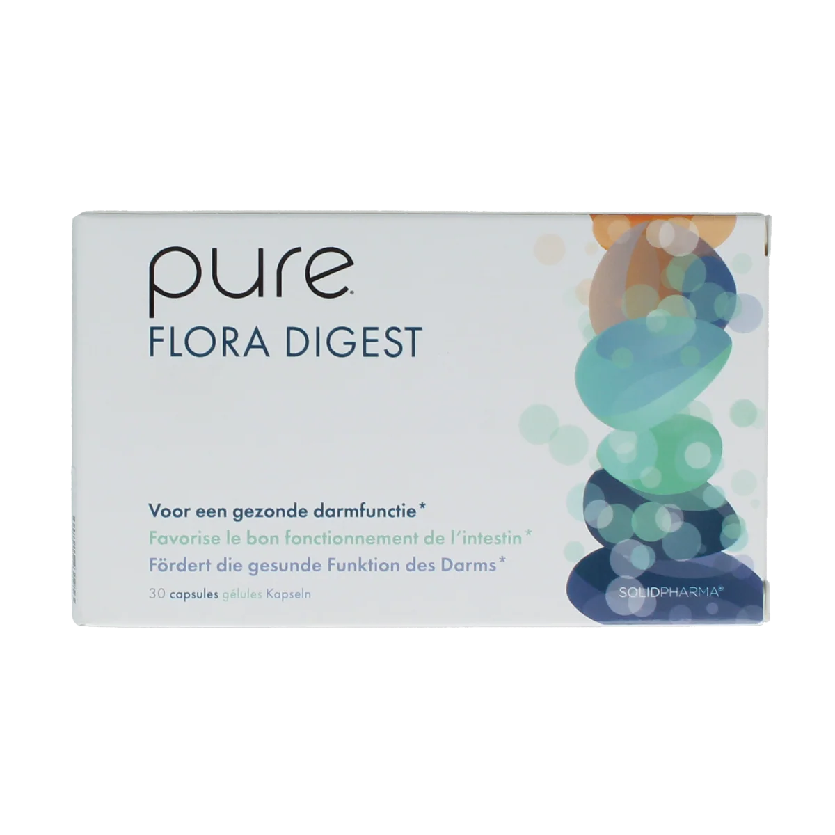 Pure Pure flora digest 30.00 Capsules