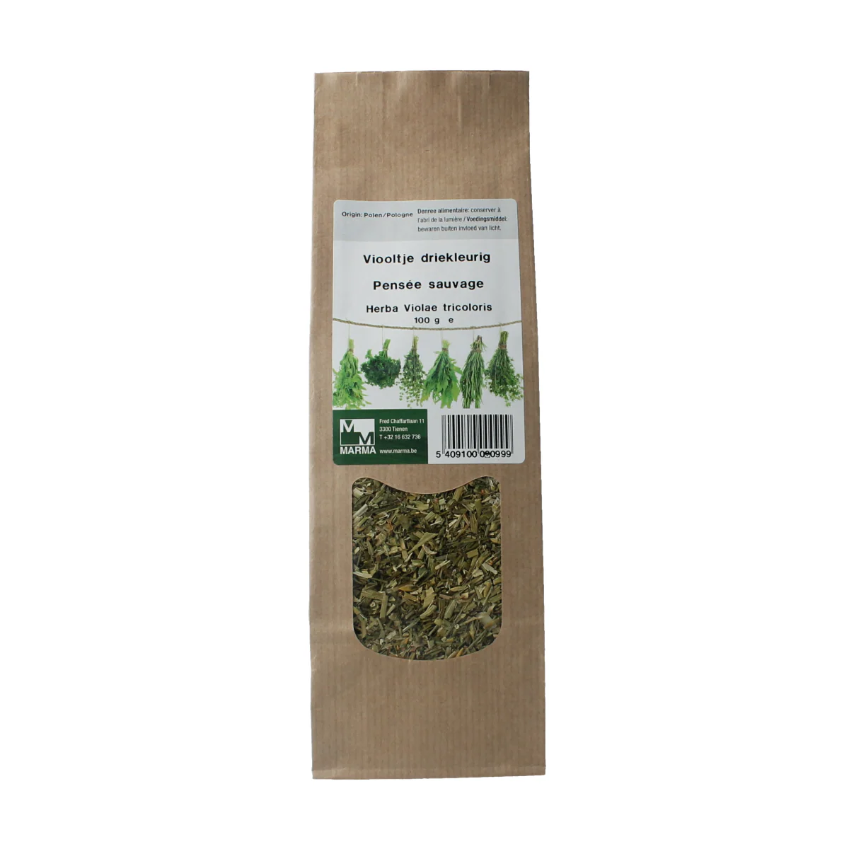 Marma Viooltje driekleurig 100 Gram