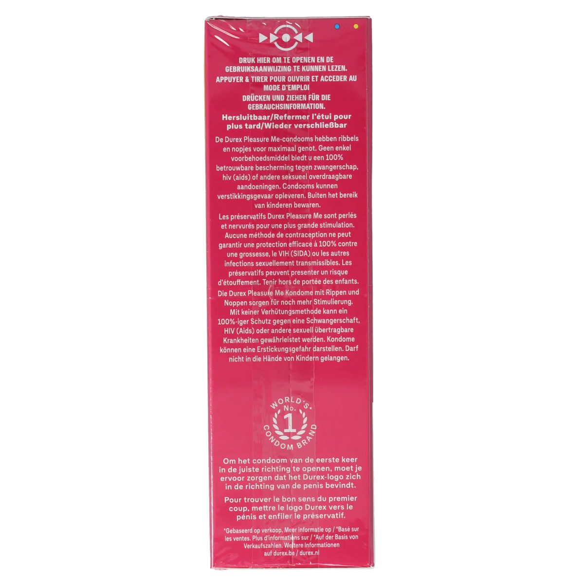 Durex Pleasure me 10.00 Stuks