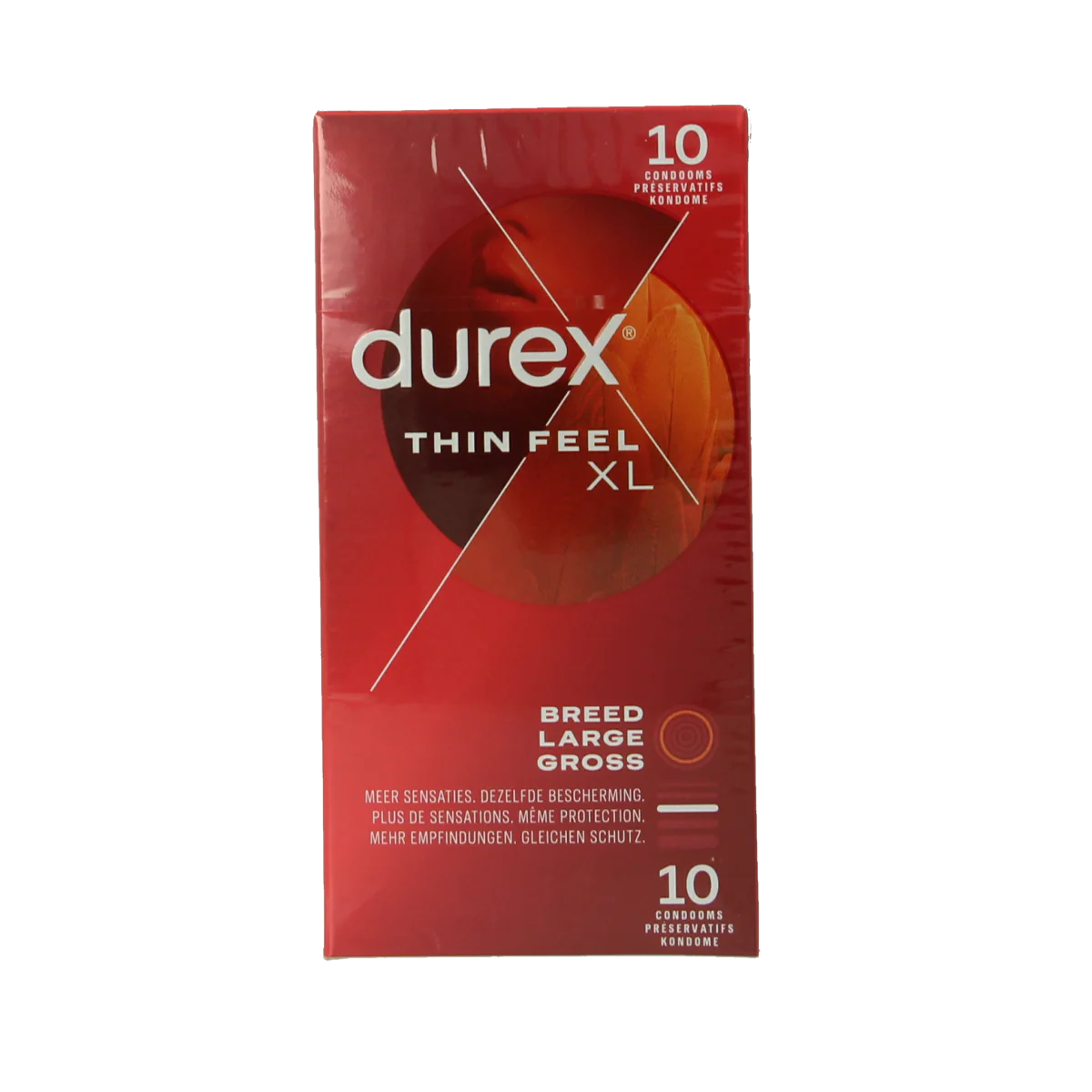 Durex Thin feel XL 10.00 Stuks