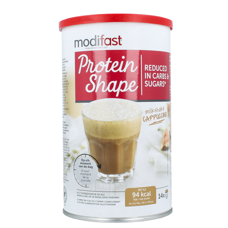 Modifast Proteine shape milkshake cappuccino 420 Gram