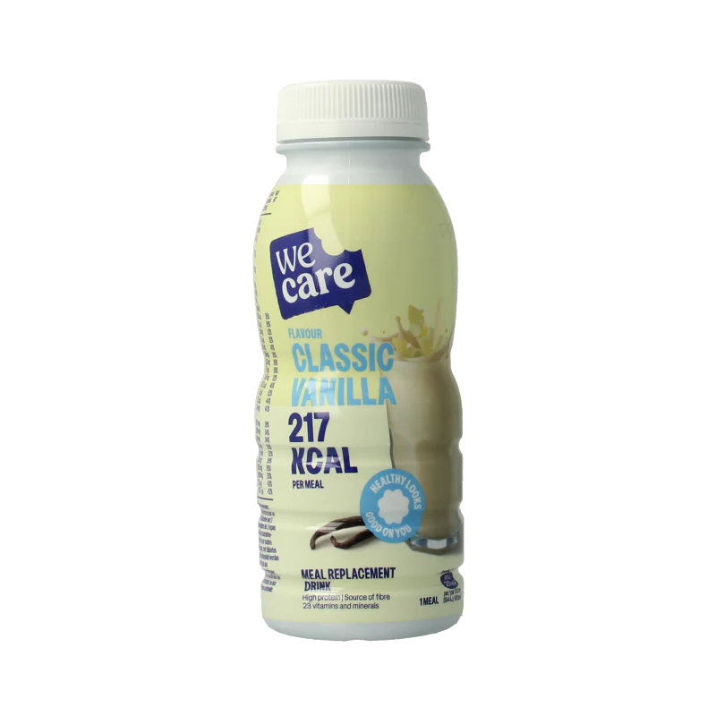 WeCare Meal replacement drink classic vanilla 236 Milliliter