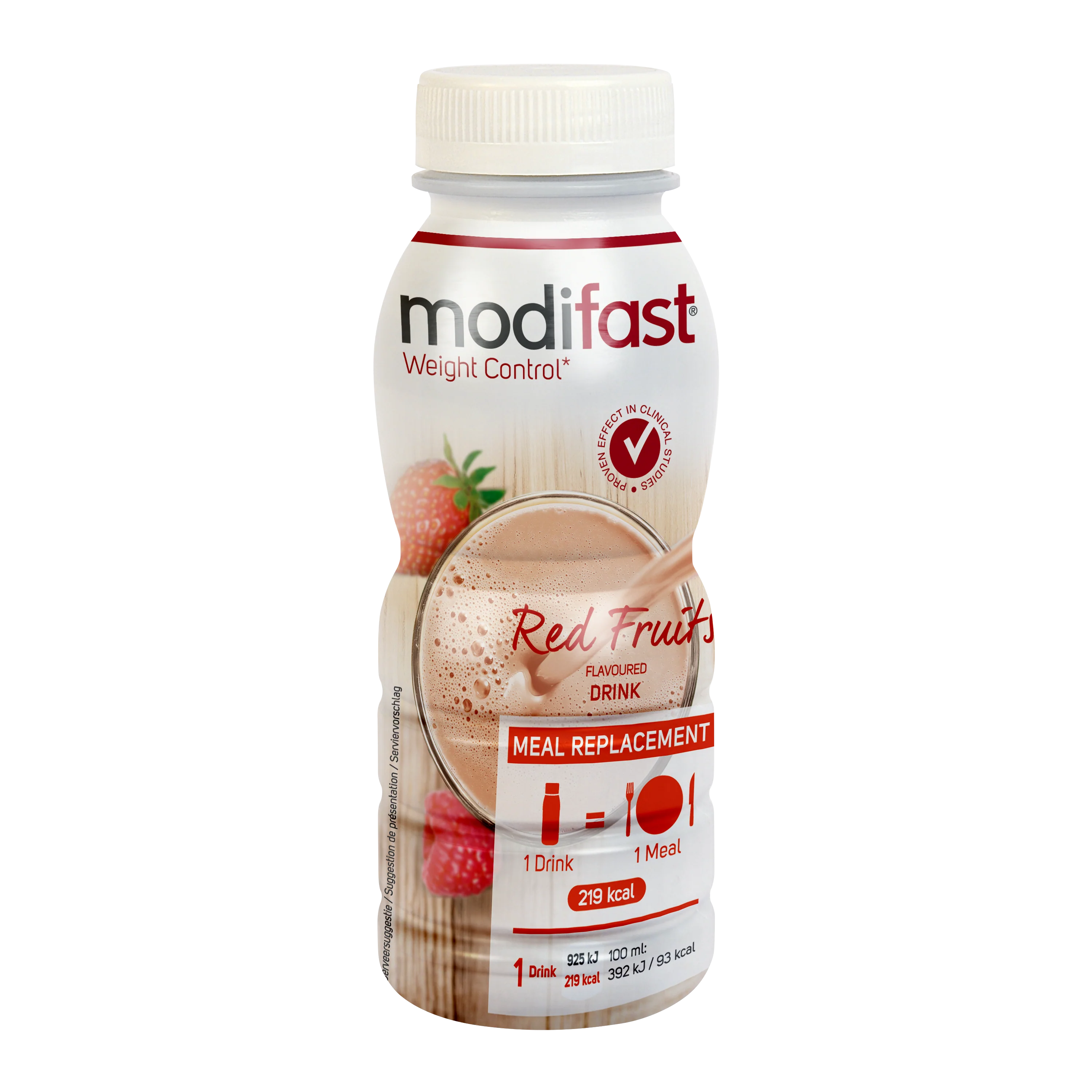 Modifast Intensive drink red fruit 236.00 Milliliter