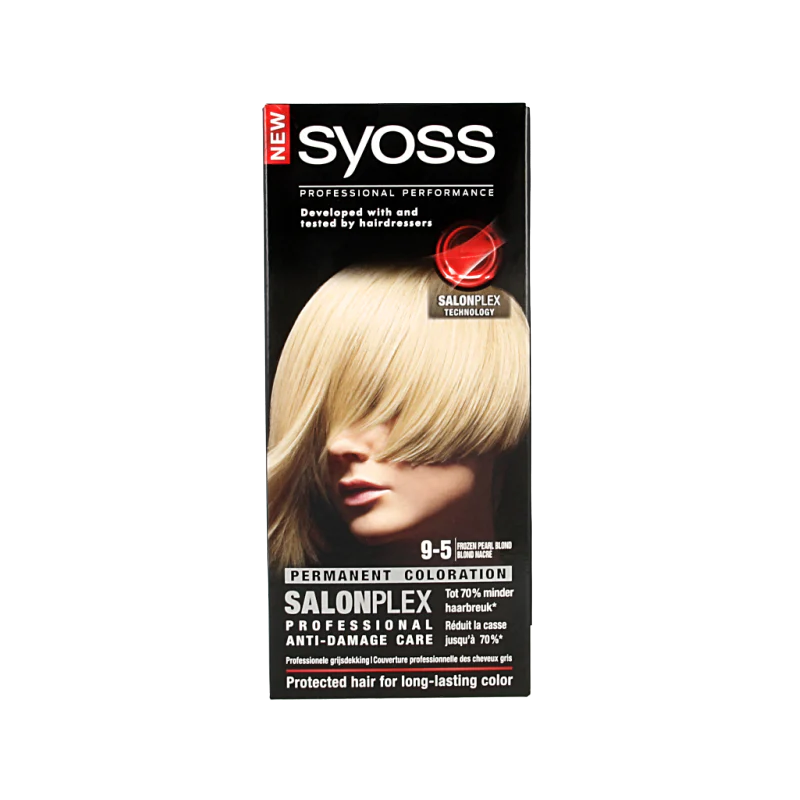 Syoss Color baseline 9-5 frozen pearl blonde haarverf 1 Set