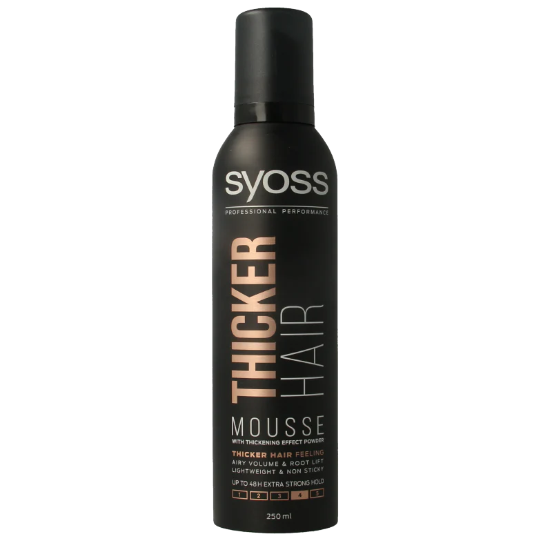 Syoss Mousse thicker hair 250 Milliliter