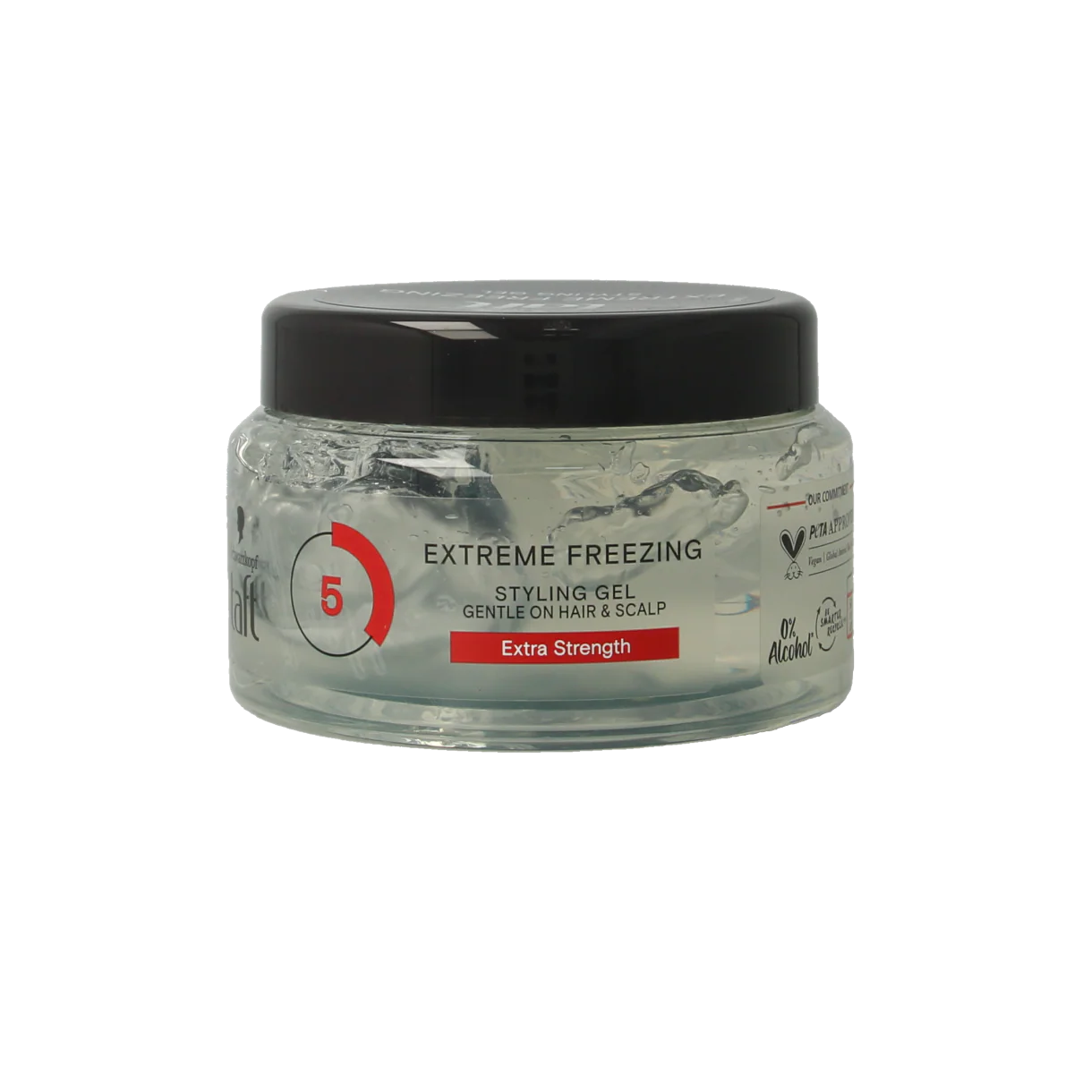 Taft Freezing gel extreme pot 250 Milliliter
