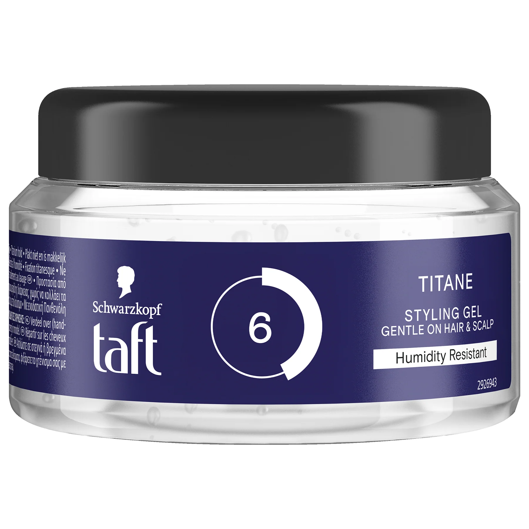 Taft Power gel titane pot 250.00 Milliliter