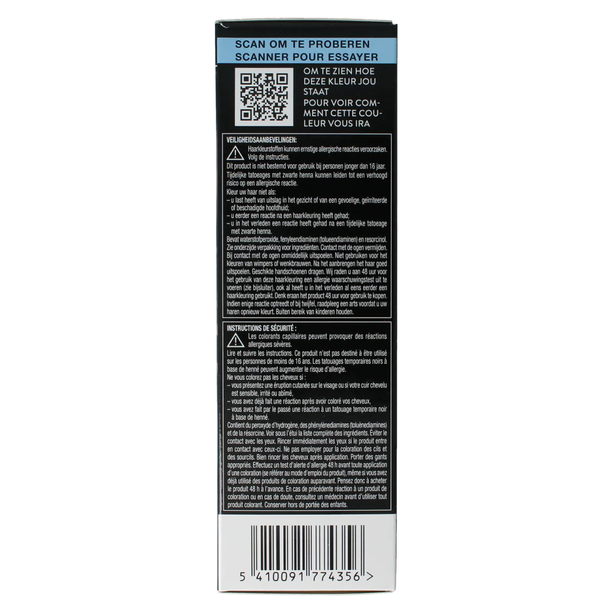 Syoss Permanent cool color 3-59 donkerbruin 1.00 Stuks