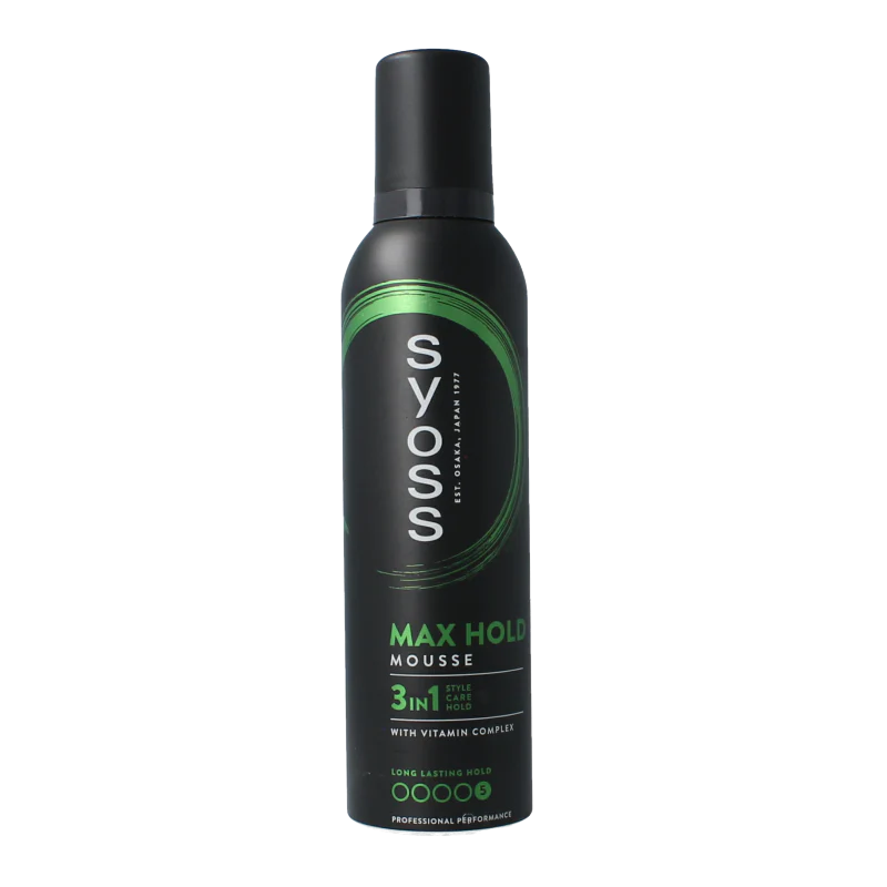 Syoss Styling mousse max hold 250 Milligram