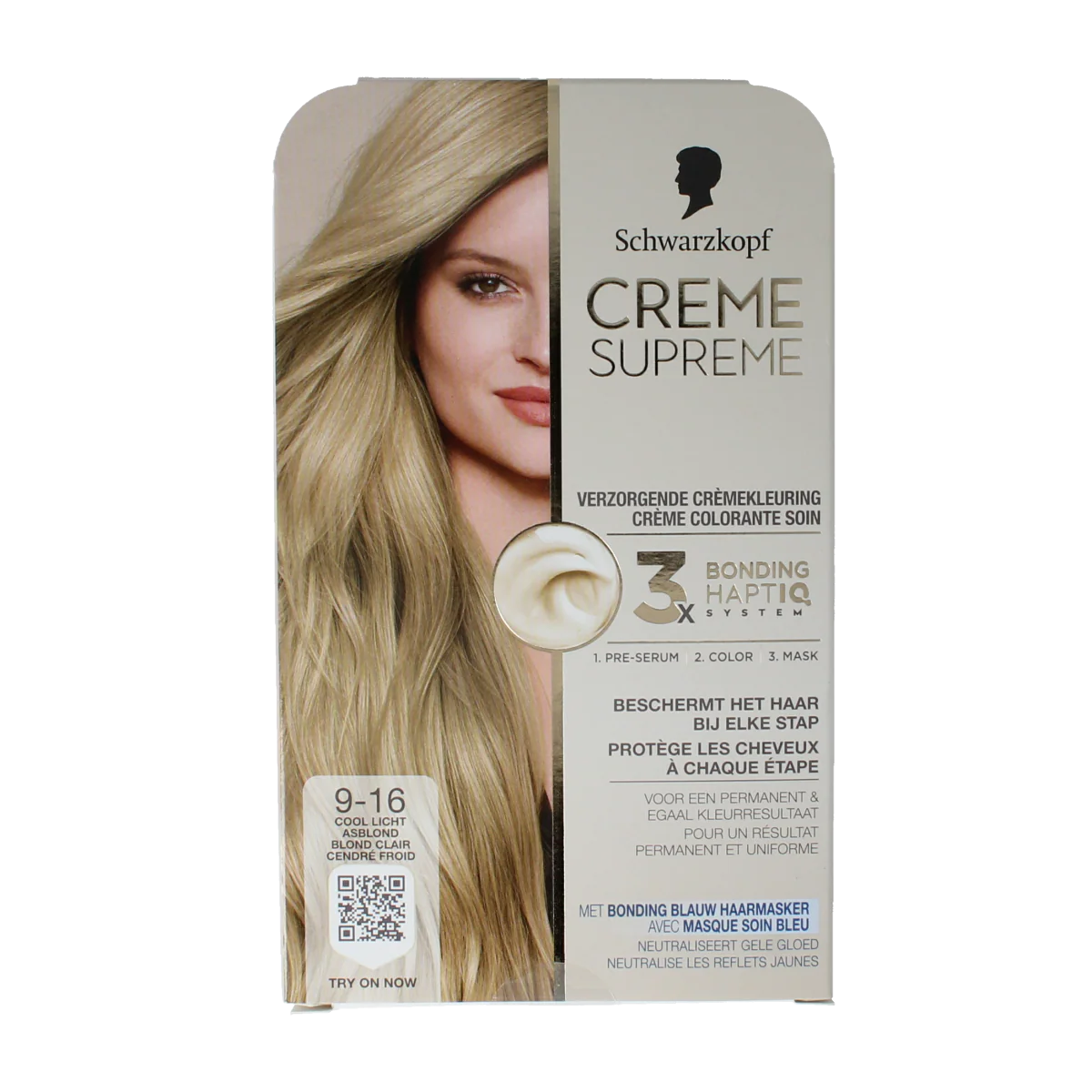 Schwarzkopf Creme supreme 9-16 licht blond 1.00 Stuks