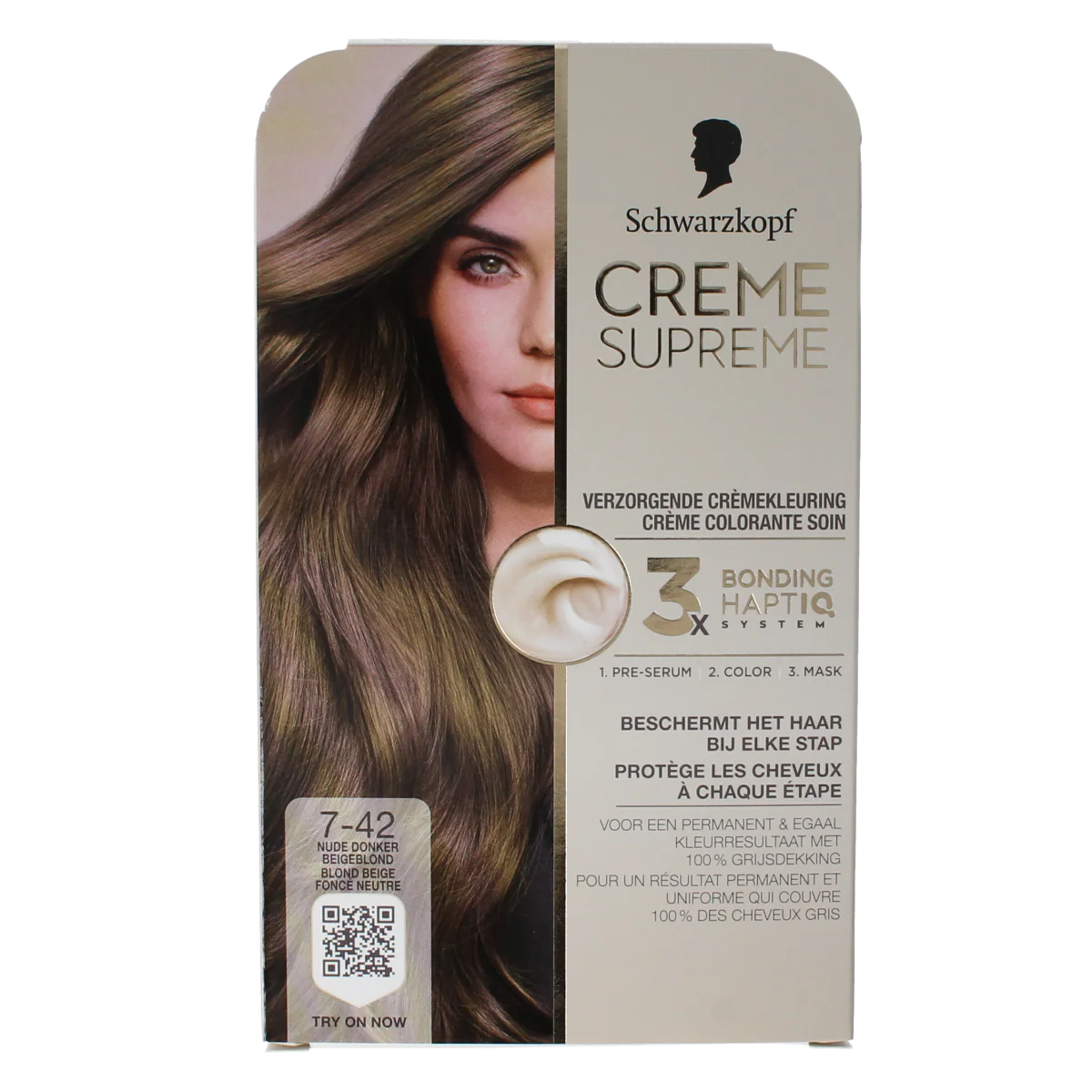 Schwarzkopf Creme supreme 7-42 D blond 1.00 Stuks