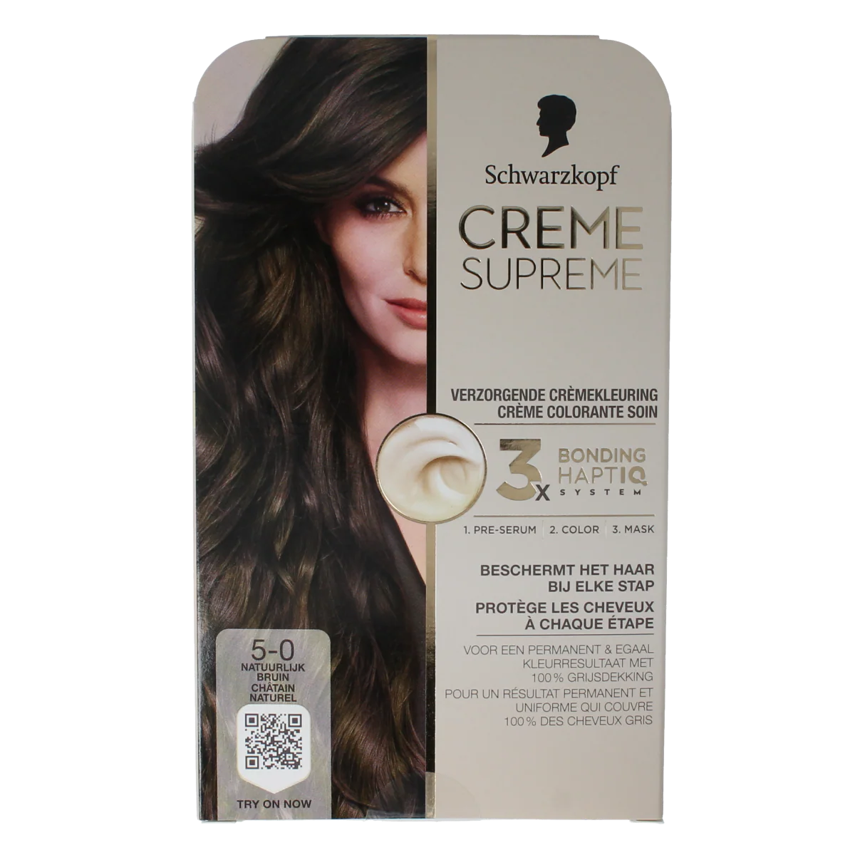 Schwarzkopf Creme supreme 5-0 bruin 1.00 Stuks